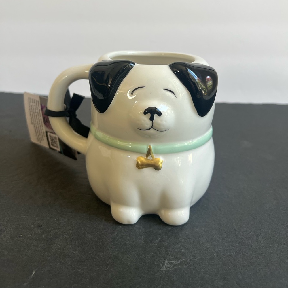 NWT Magenta Home Best Friends Dog Mug